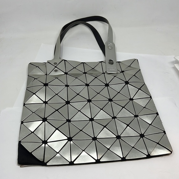 Bao Bao Issey Miyake Silver Lucent Tote - Picture 10 of 12
